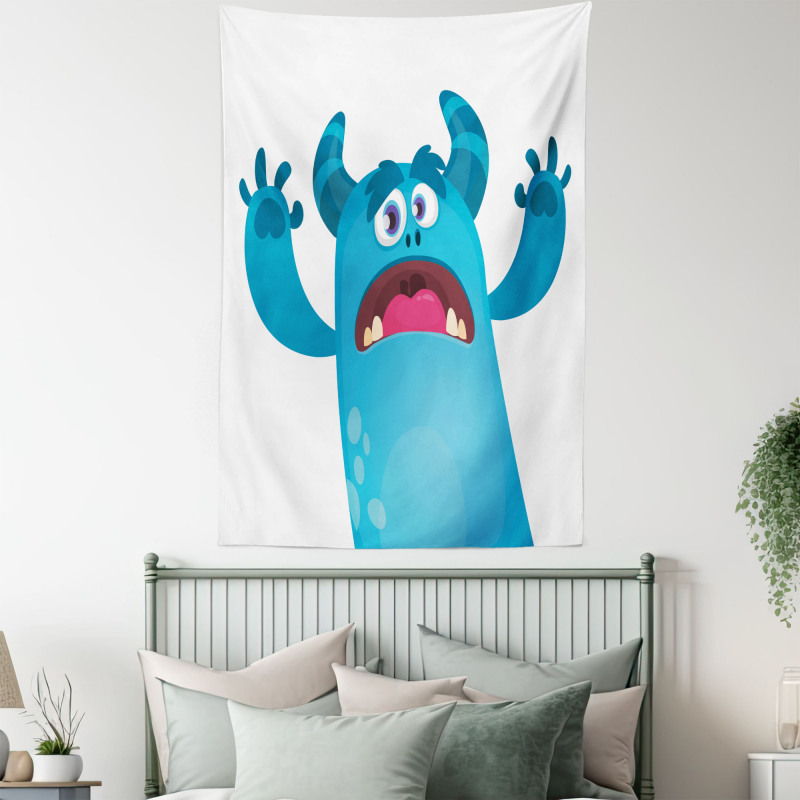 Roaring Monstrous Character Tapestry