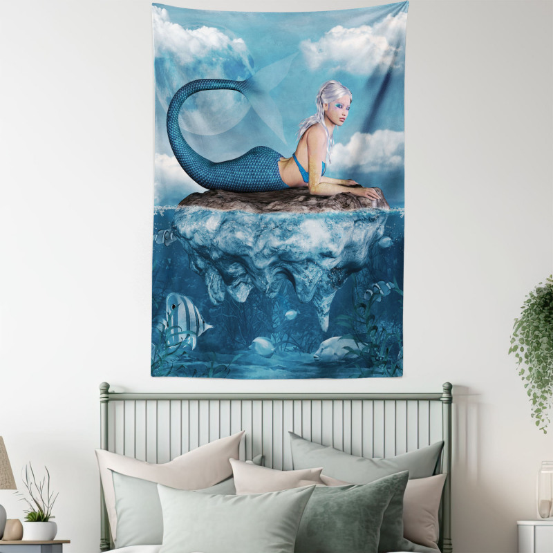 Mythical Sea Graphic Tapestry