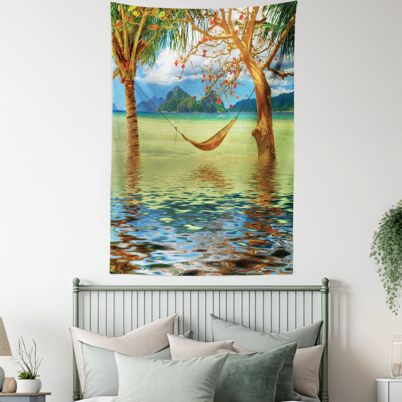 Trees in Tropical Land Tapestry