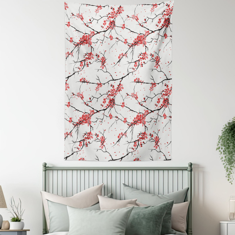 Windy April Weather Tapestry