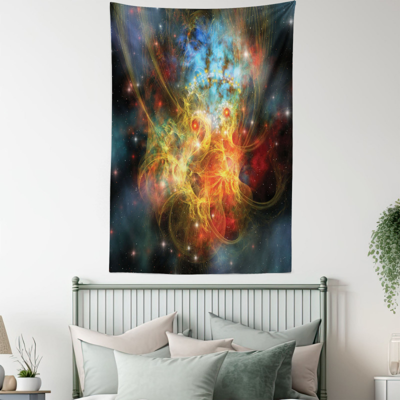 Outer Space Universe Tapestry