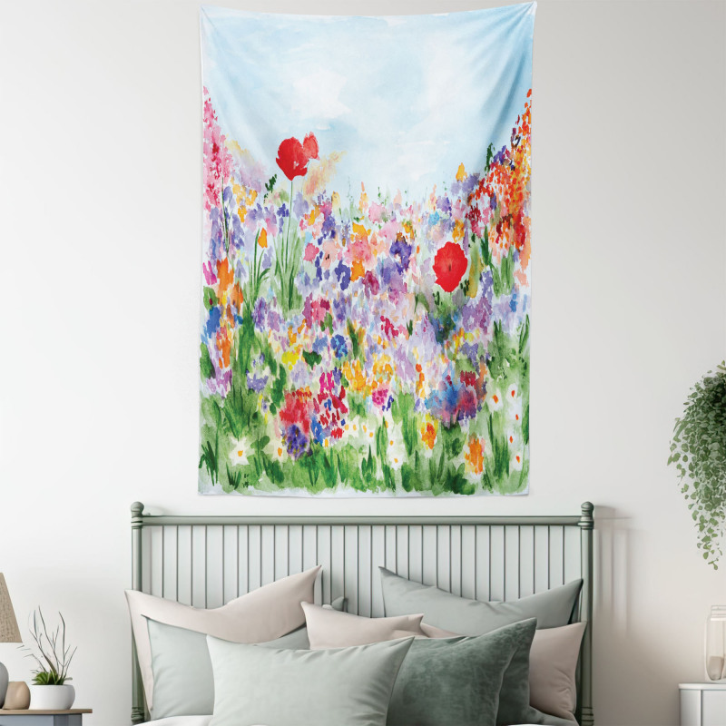Summer Blooms Tapestry