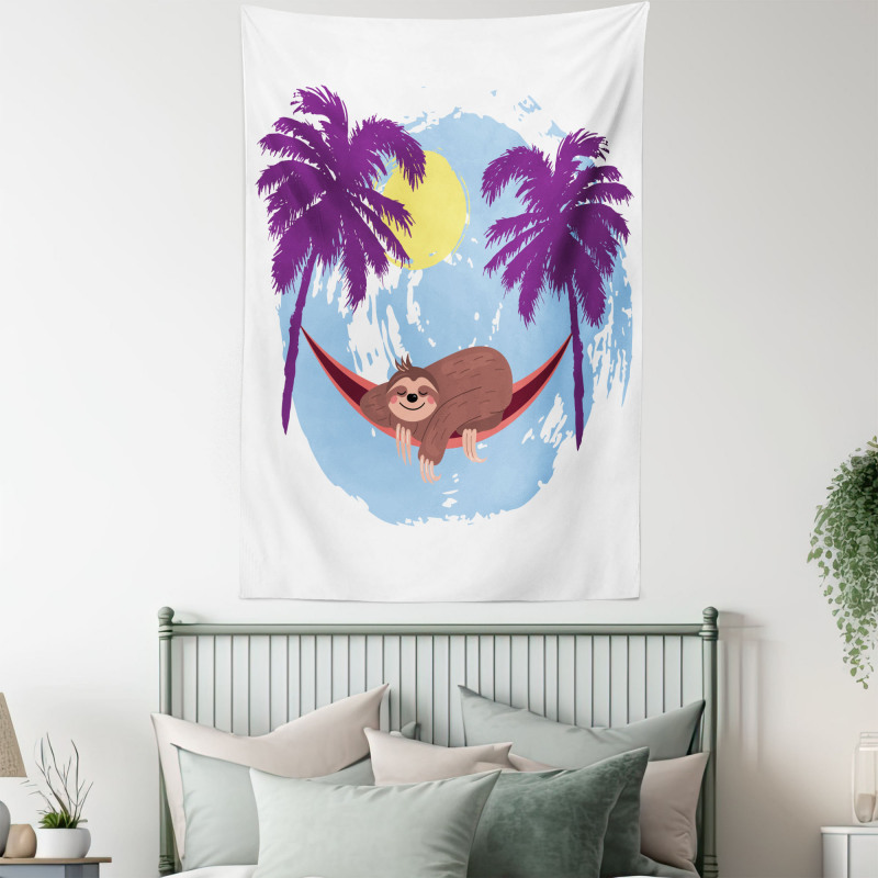 Hammock and Chill Art Tapestry