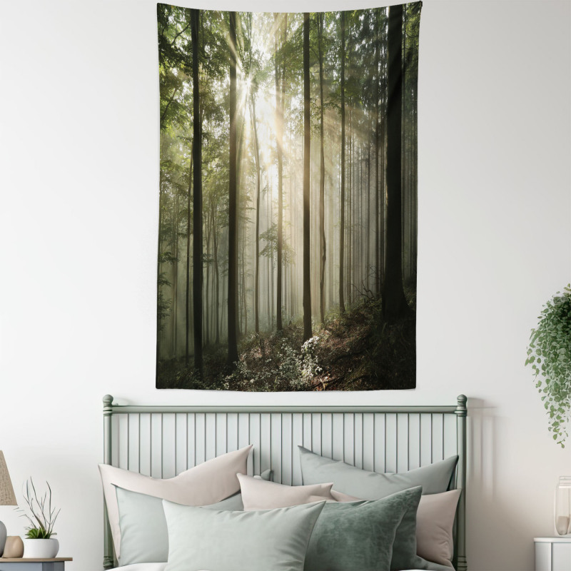 Wild Forest Woodland Tapestry