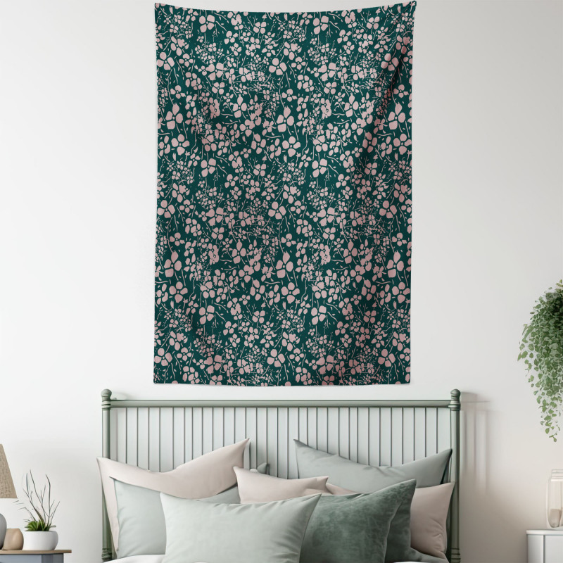 Bicolor Spring Meadow Flora Tapestry