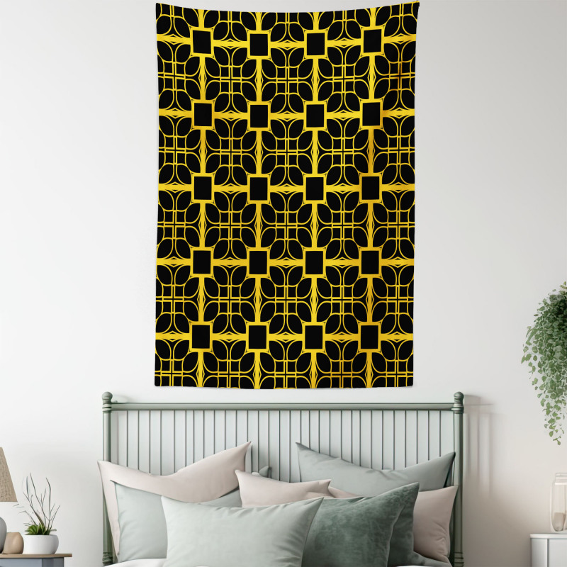 Vintage Art Deco Style Tapestry