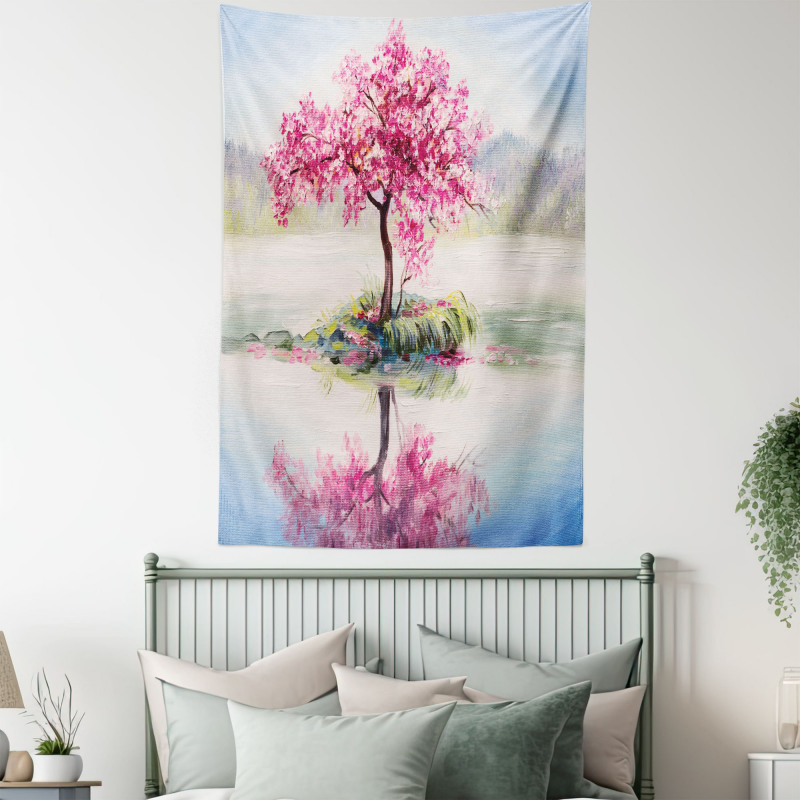 Japanese Cherry Tree Tapestry