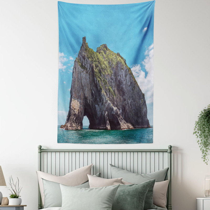 Elephant Shape Rock Bay Tapestry