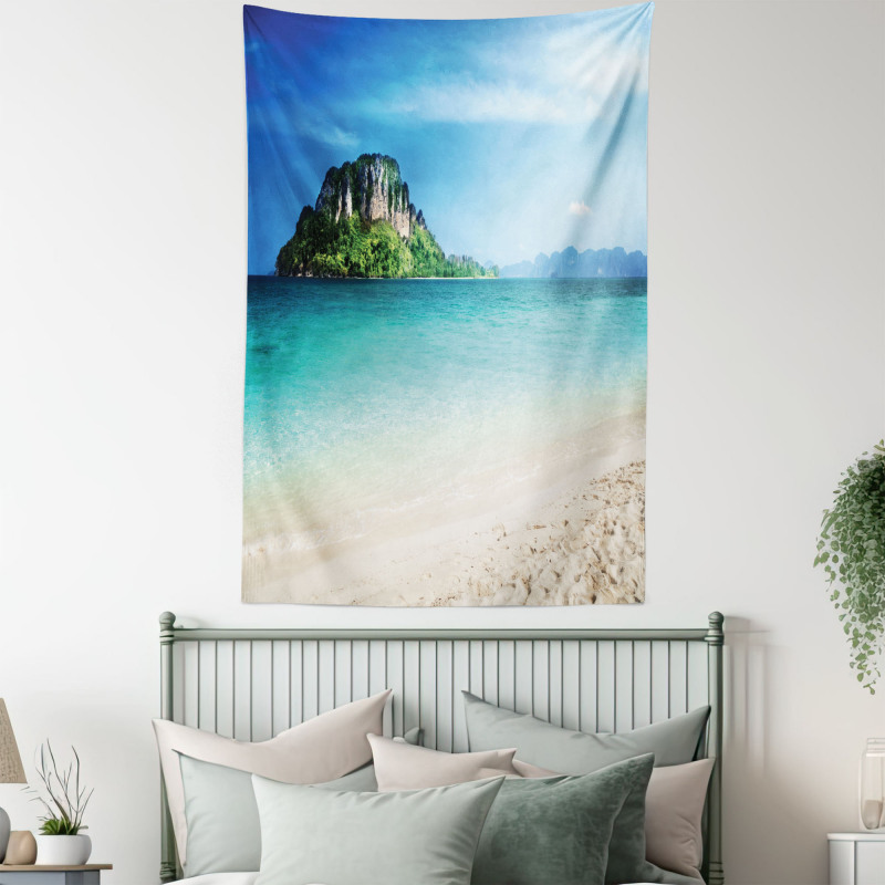 Tropic Island Scenery Tapestry