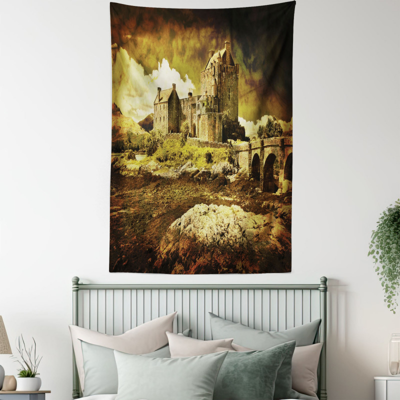 Old Scottish Castle Tapestry