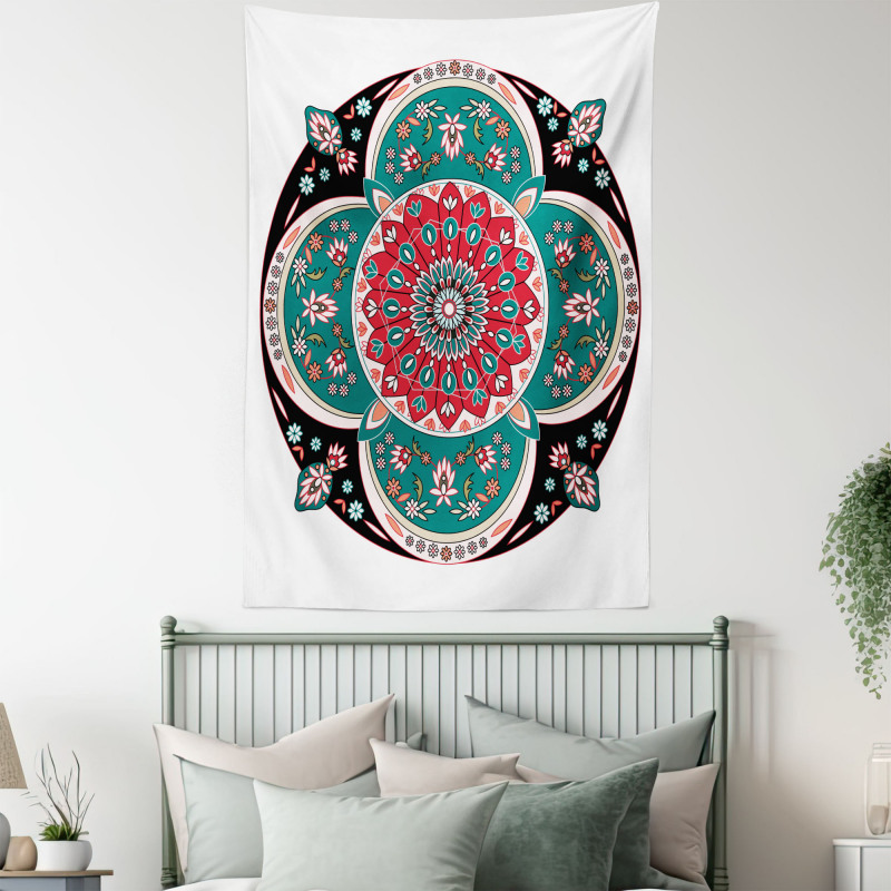 Floral Ethnic Tapestry