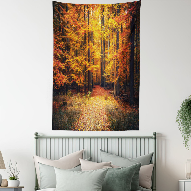 Vivid Leaf Plant Eco Tapestry