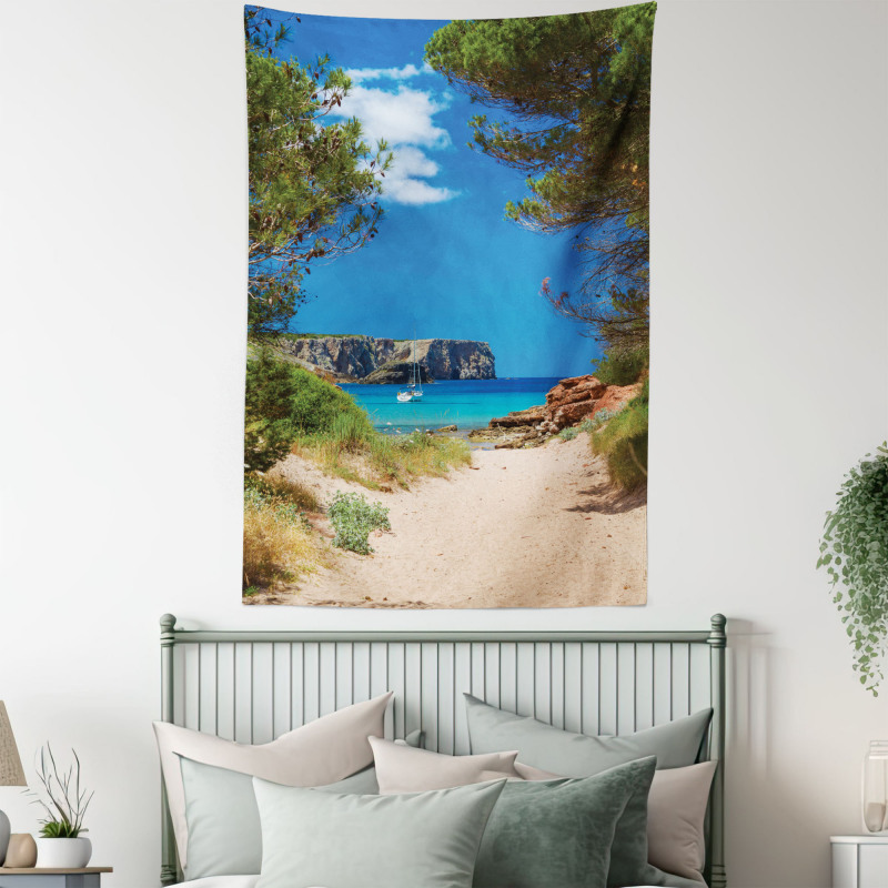 Sand Pathway to Ocean Tapestry