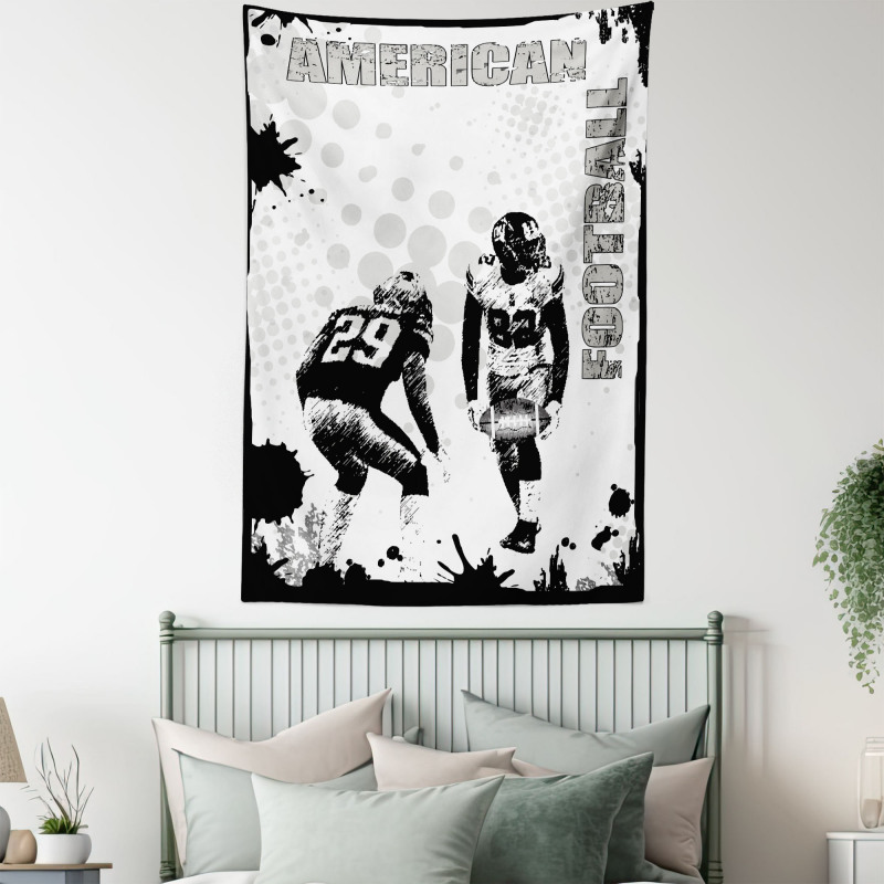 American Soccer Dot Tapestry