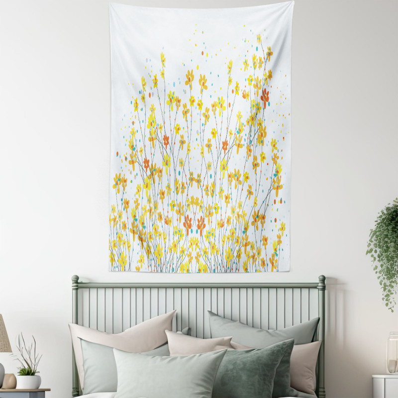 Daffodil Bloom Spring Tapestry