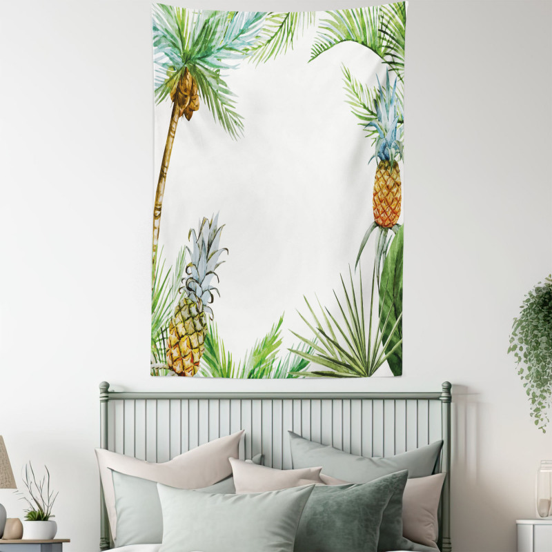 Exotic Palm Trees Tapestry