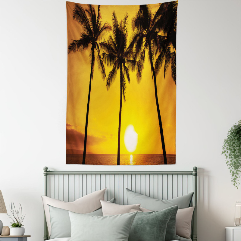 Sunny Beach Exotic Tapestry
