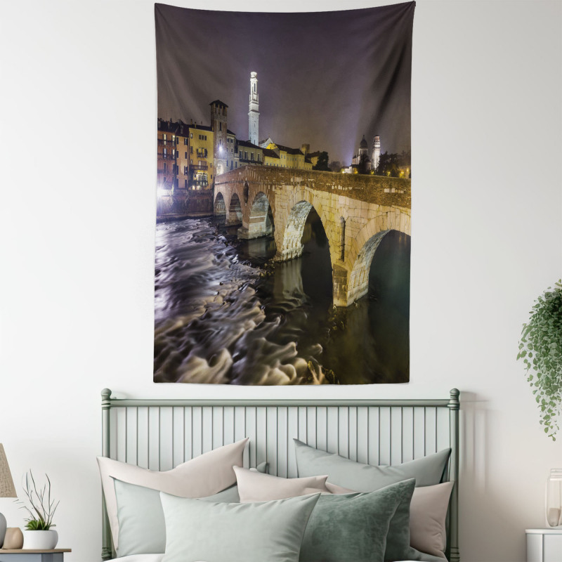 Roman Bridge Tapestry