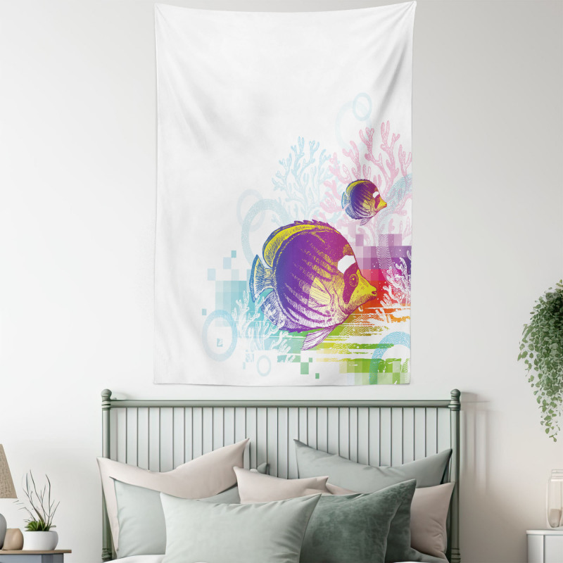 Fish Sea Theme Tapestry