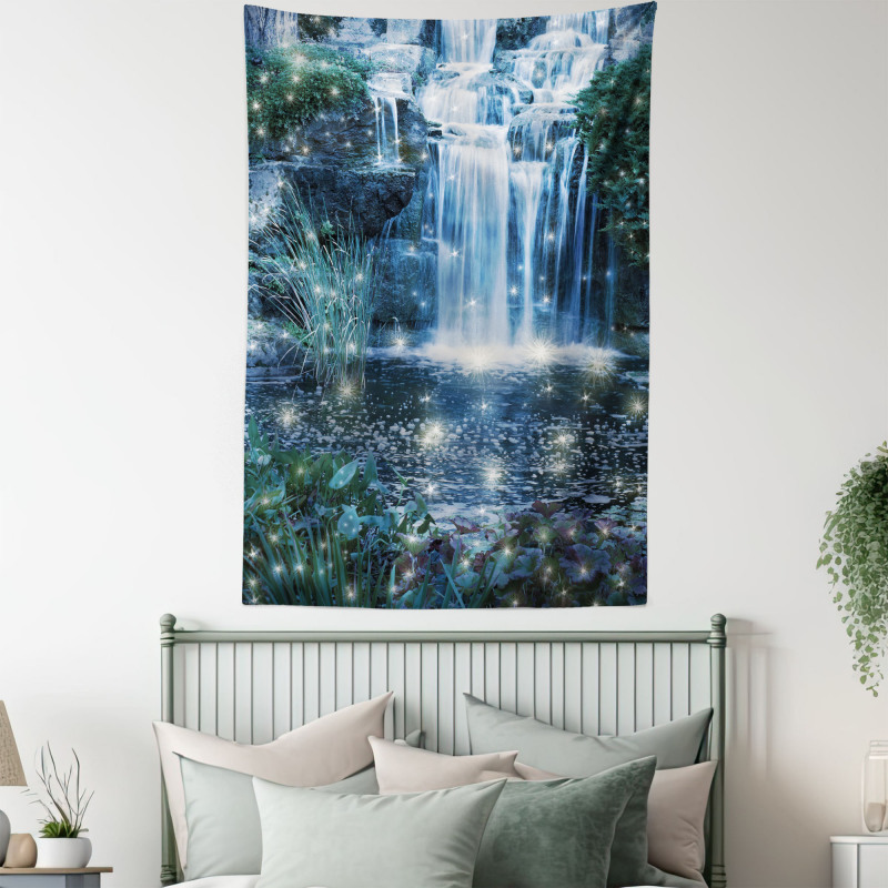 Magic Fairy Cascade Tapestry