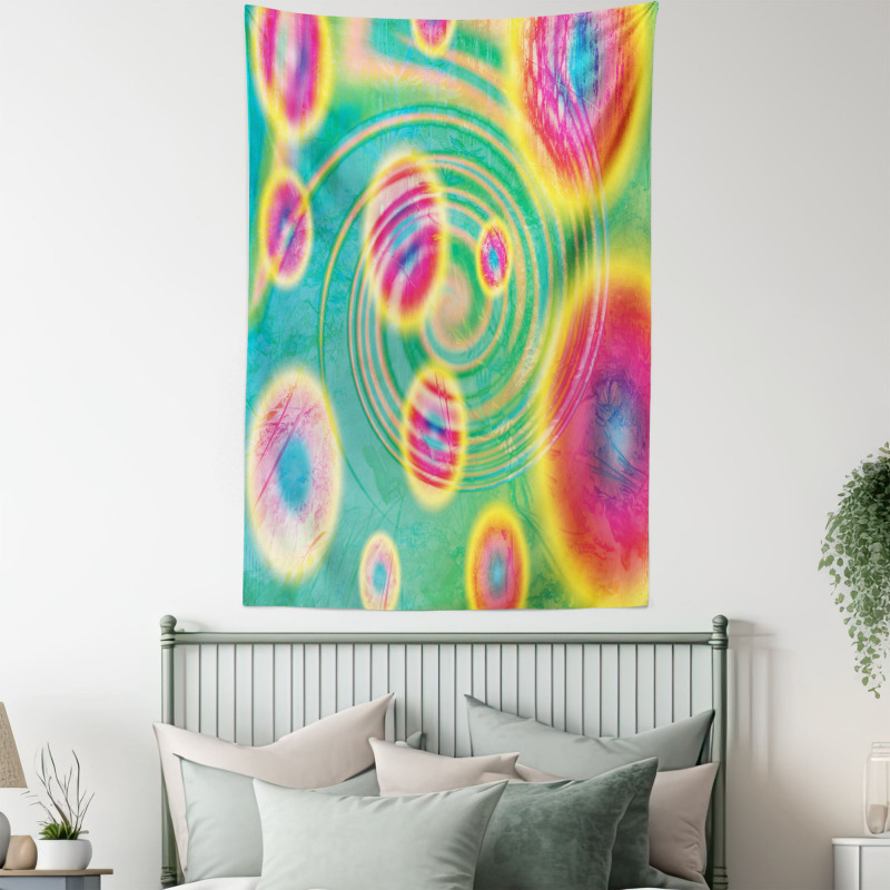 Outer Space Retro Tapestry