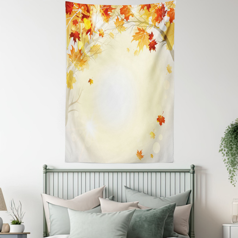 Autumn Leaves and Tree Tapestry