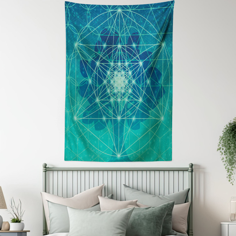 Tree with Shapes Tapestry