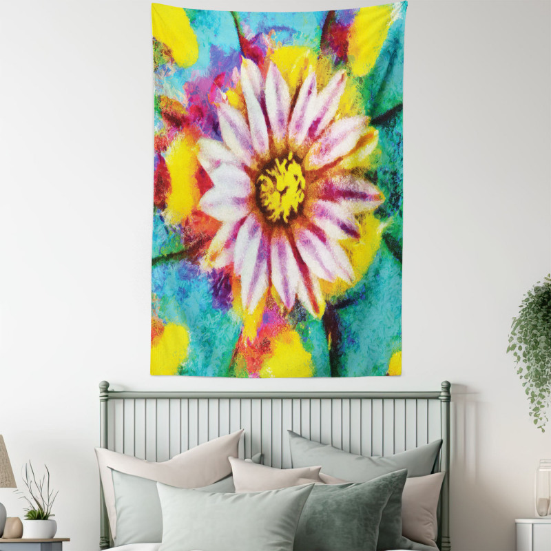 Petal Floral Print Art Tapestry