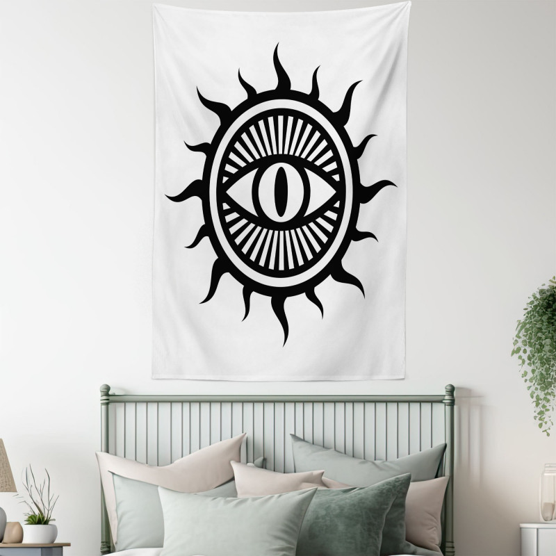 Occult Eye in Sun Tapestry