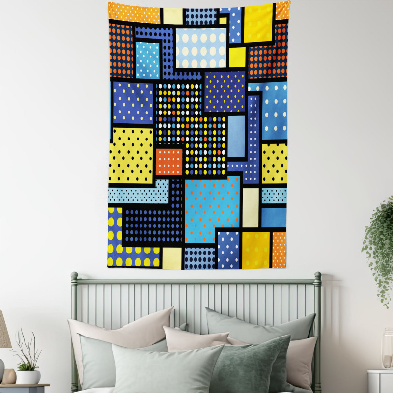 Colorful Shapes Tapestry