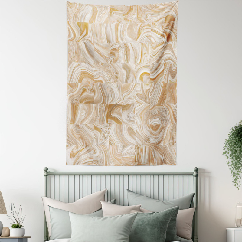 Vintage Marble Effect Tapestry