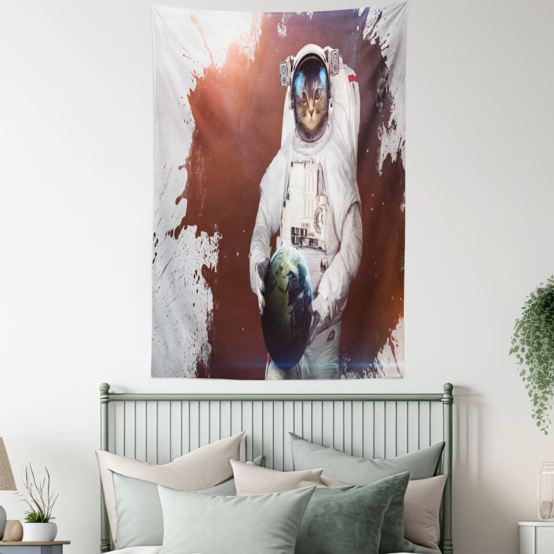 Astronaut Funny Design Tapestry