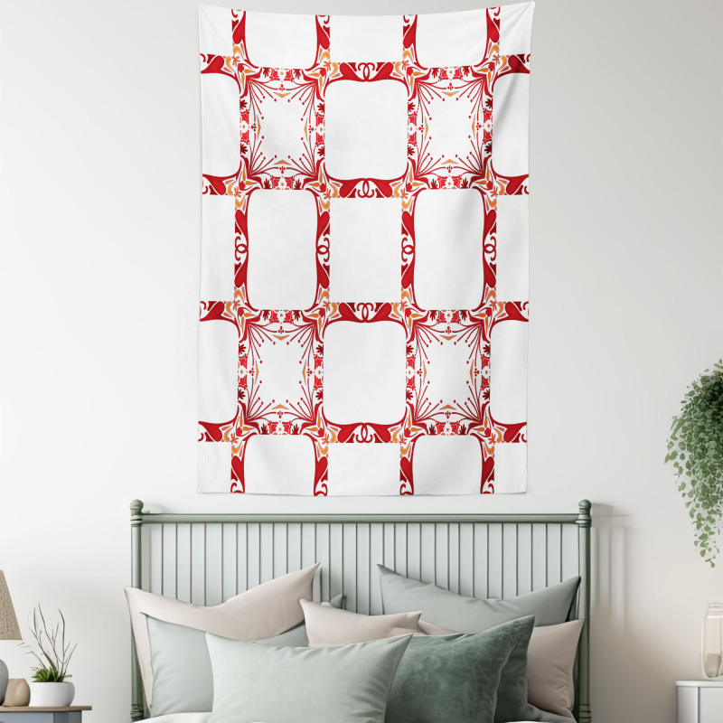Modern Old Shapes Tapestry