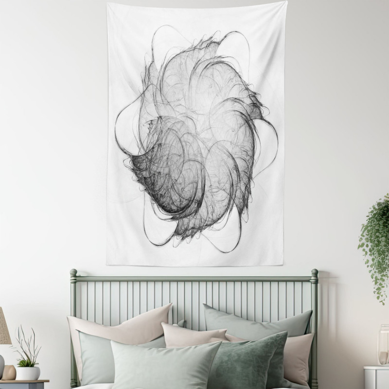 Futuristic Forms Image Tapestry