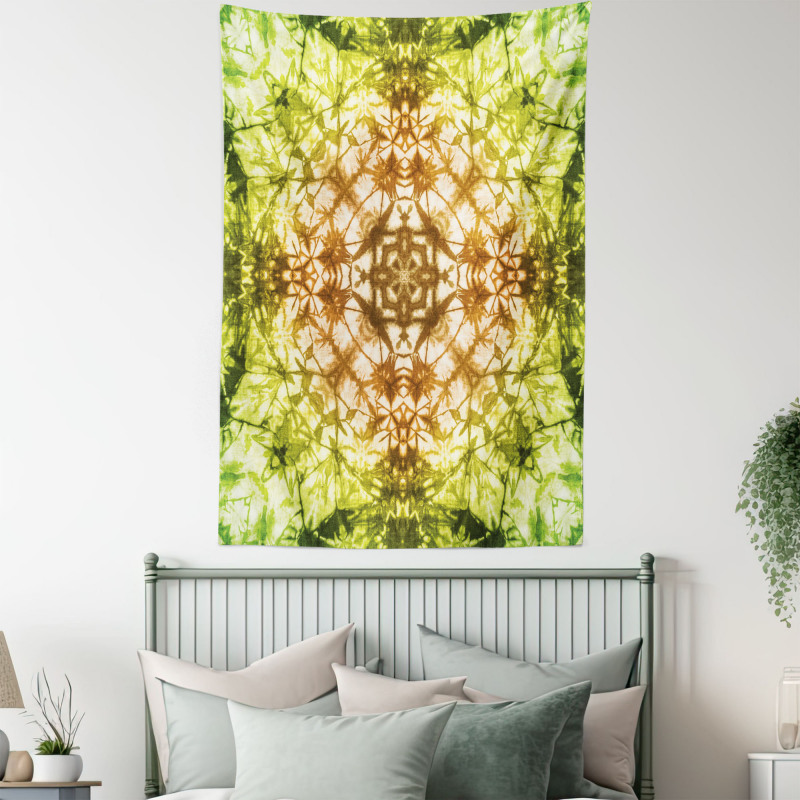 Faded Pleat Fearful Motifs Tapestry