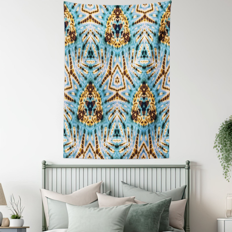 Abstract Tribal Patterns Tapestry