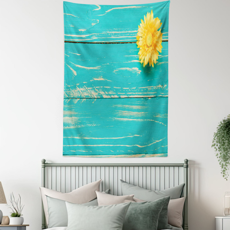 Wooden Spring Floral Tapestry