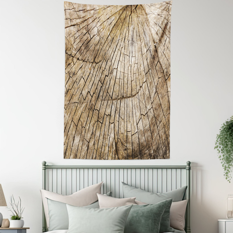 Wooden Nature Forest Tapestry