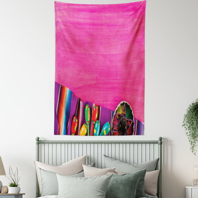 Folkloric Serape Blanke Tapestry