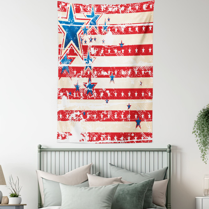 Star and Stripes Tapestry