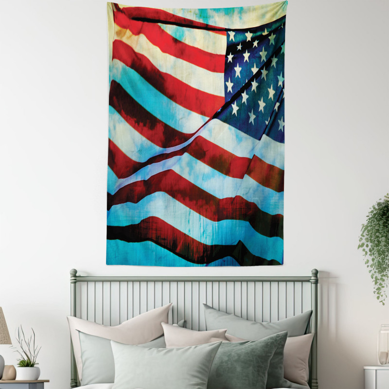 Wind Flagpole Tapestry