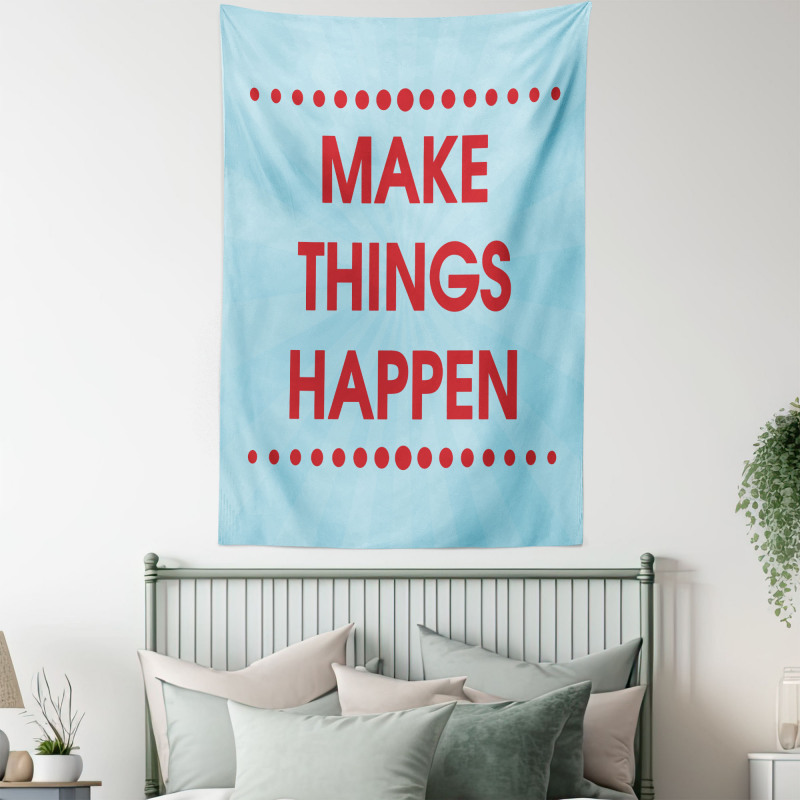 Positive Life Motivation Tapestry