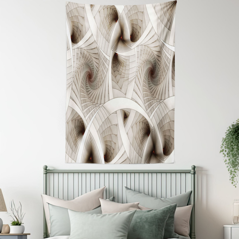 Abstract Digital Style Tapestry