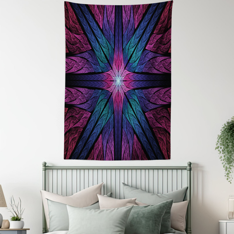 Psychedelic Vivid Art Tapestry