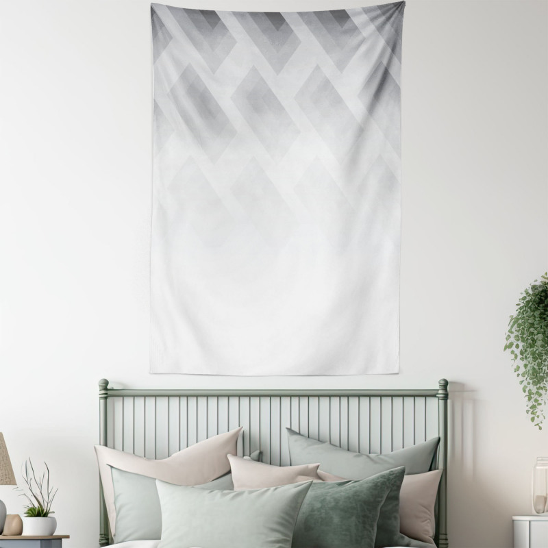 Blur Square Shapes Tapestry