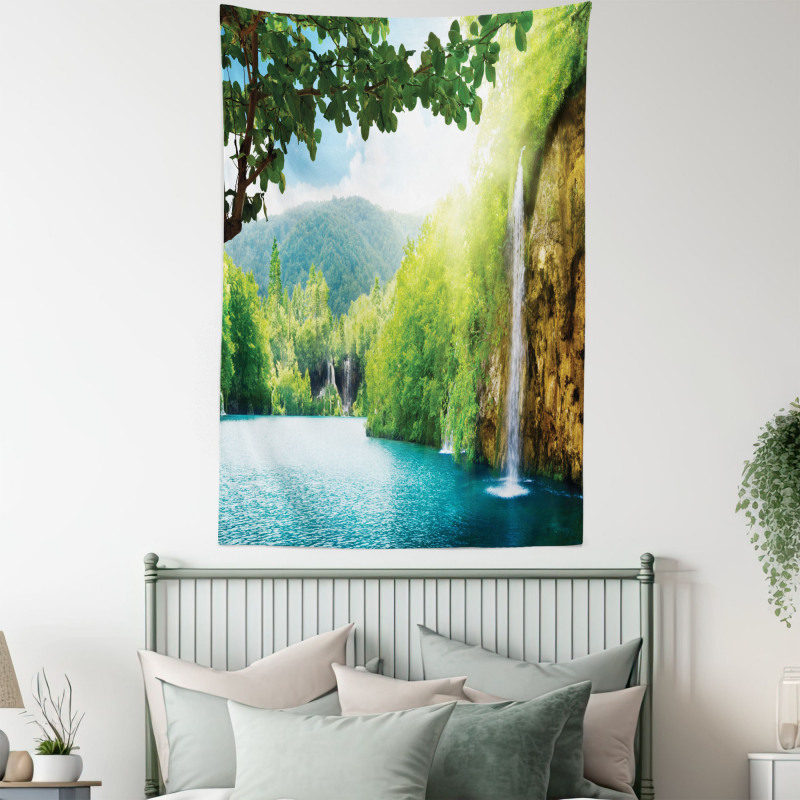 Crotian Lake Forest Tapestry