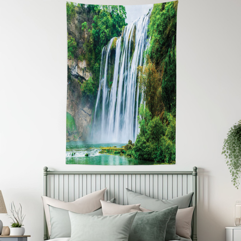 Green Botanic Nature Tapestry