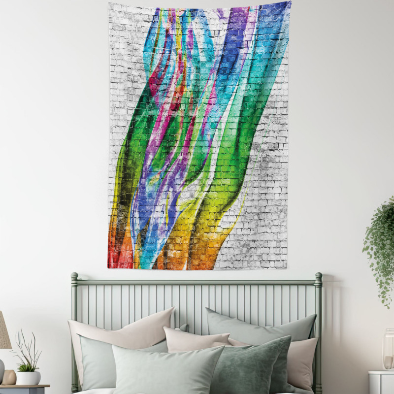 Colorful Retro Tapestry