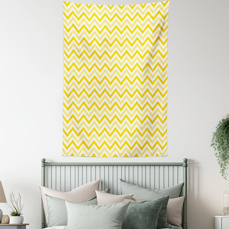 Chevron Zig Zag 90s Tapestry