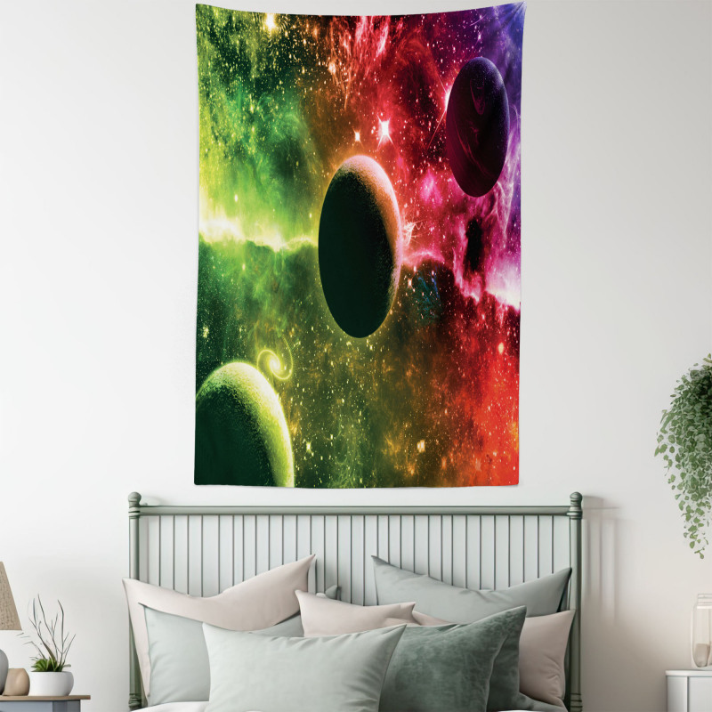 Cosmos Galaxy Nebula Tapestry